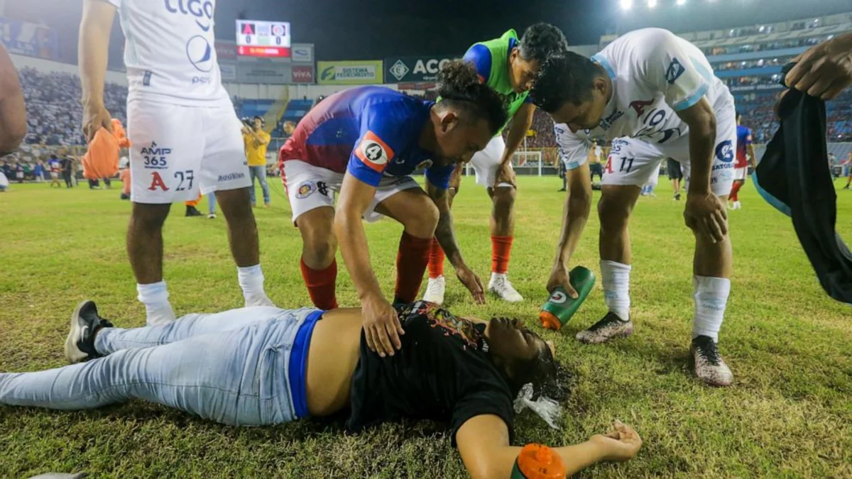 At least 9 dead in stampede at soccer stadium in El Salvador