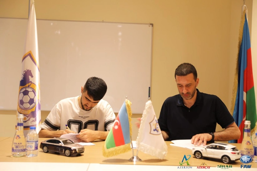 Qarabağ millimizin futbolçusu ilə müqaviləni uzatdı