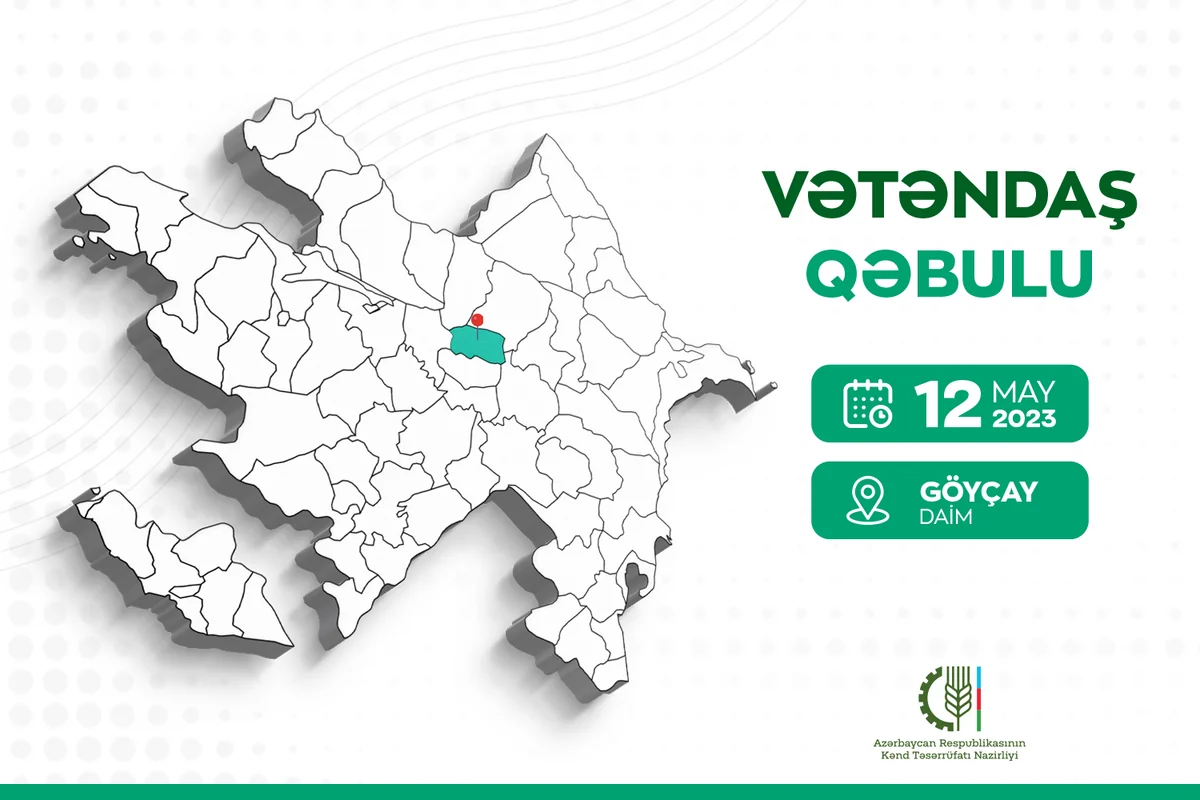 Məcnun Məmmədov Göyçayda vətəndaşları qəbul edəcək