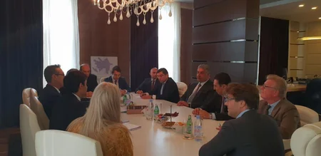 Azad Rəhimov Avstriya kanslerinin müavinini qəbul edib