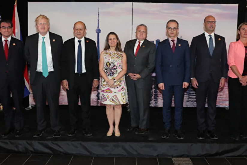 Большая семерка готова к диалогу с Россией