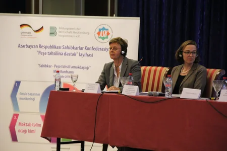 “Sahibkar  Peşə təhsili əməkdaşlığı” mövzusunda milli konfrans keçirilib