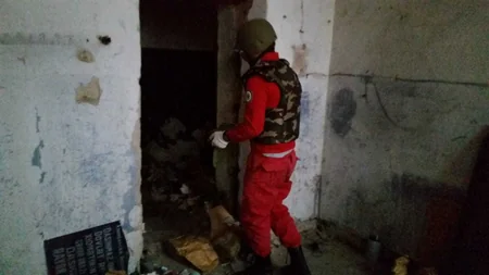 Daşkəsəndə Təhsil şöbəsinin keçmiş binasının zirzəmisində müxtəlif növ silah-sursat tapılıb