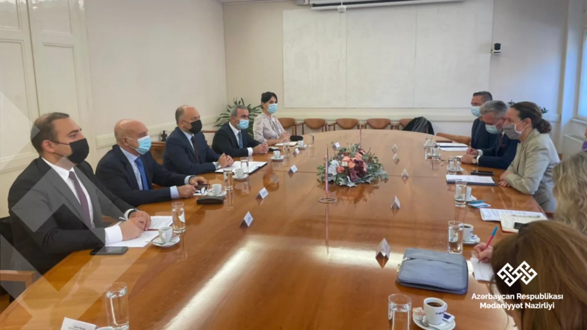 Azərbaycan və Xorvatiya arasında mədəni əməkdaşlıq genişləndiriləcək
