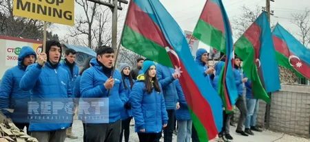 Xankəndi-Laçın yolunda etirazçılar 110 gündür dünya ictimaiyyətinə çağırışlar edir