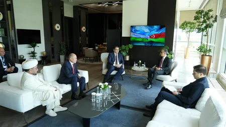 Azərbaycanla Özbəkistan din sahəsində əlaqələrin genişləndirilməsi haqqında müzakirələr aparıb