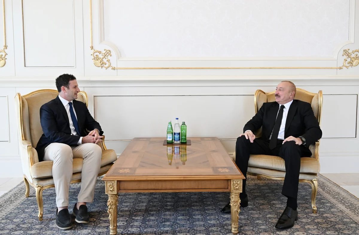 İlham Əliyev “The Goldman Sachs Group Inc.” şirkətinin qlobal məsələlər üzrə prezidentini qəbul edib - YENİLƏNİB