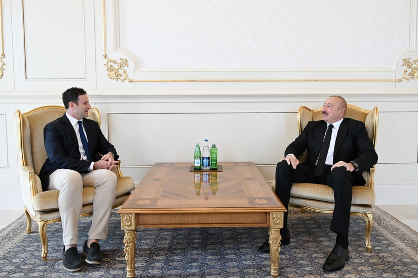 İlham Əliyev “The Goldman Sachs Group Inc.” şirkətinin qlobal məsələlər üzrə prezidentini qəbul edib - YENİLƏNİB