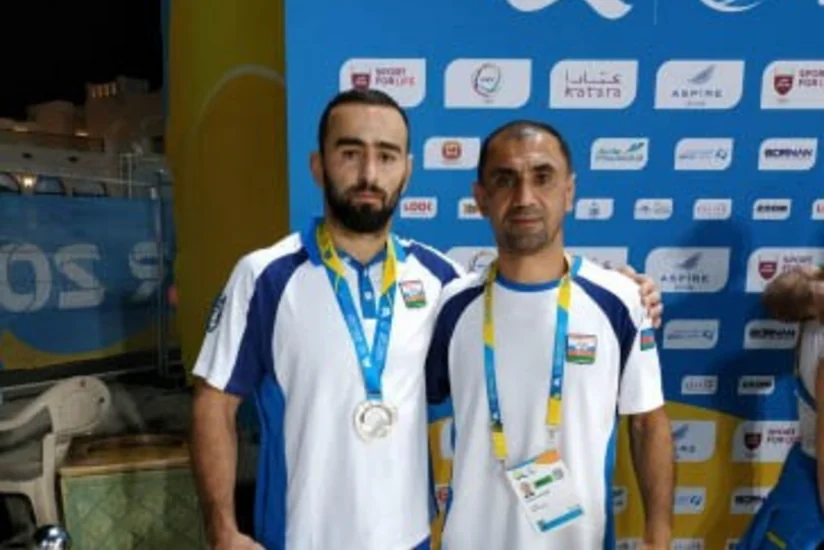 İbrahim Yusubov Dünya Çimərlik Oyunlarının gümüş medalını qazanıb
