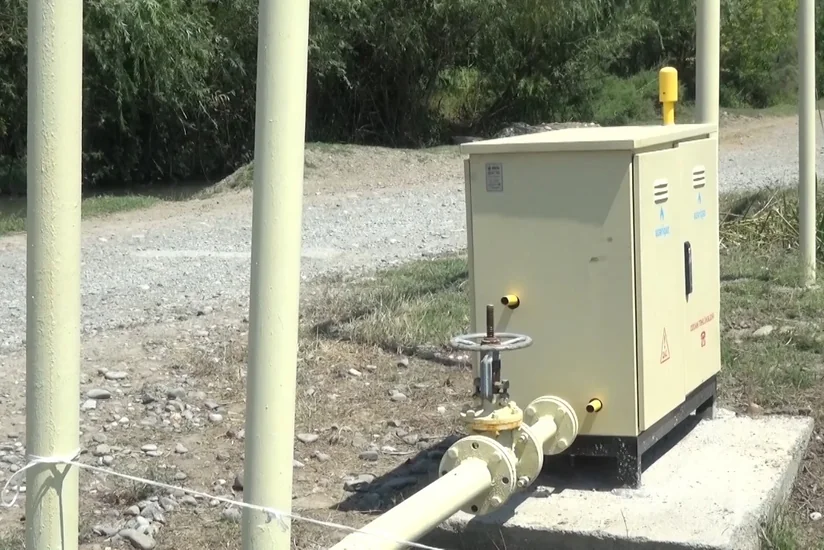 Bərdədə daha 60 evə qaz verilib