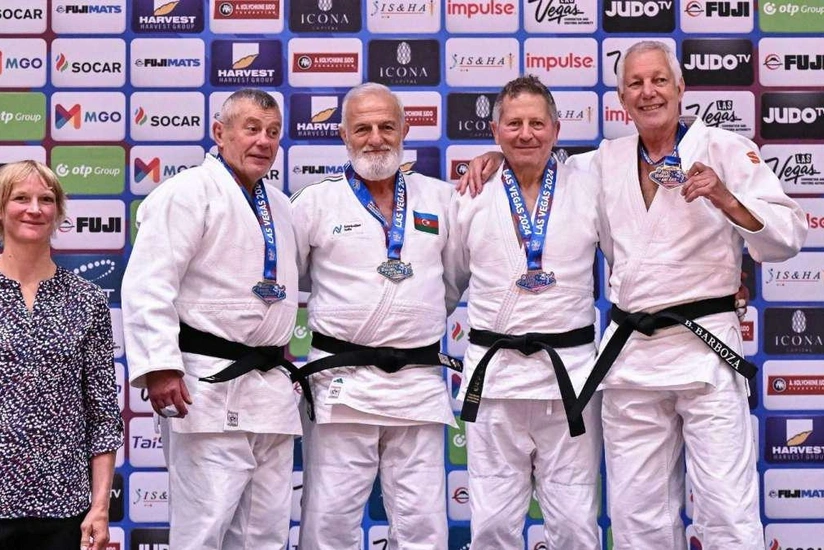 Azərbaycanın veteran cüdoçusu 12-ci dəfə dünya çempionu olub