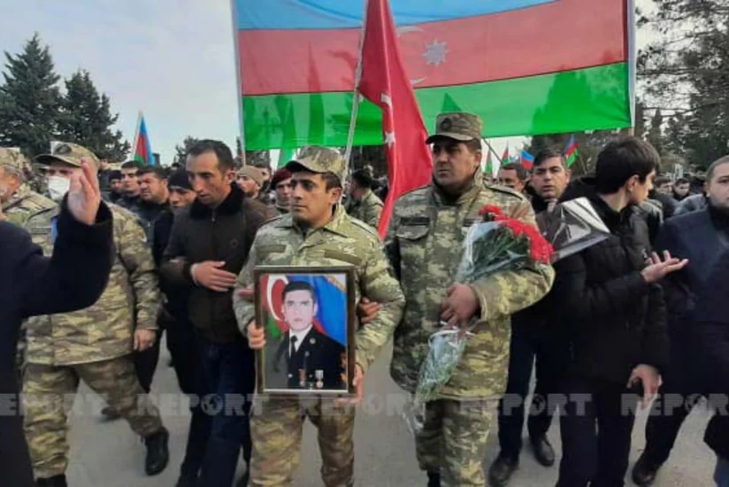Şəhid Natiq Əliyev Gəncədə dəfn edilib