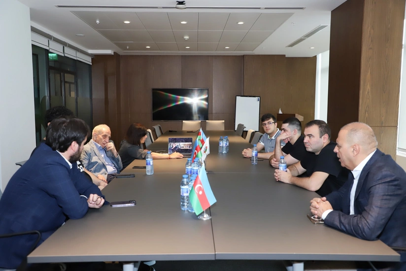 Şahmat Olimpiadasında iştirak edəcək Azərbaycan millisi ilə görüş keçirilib