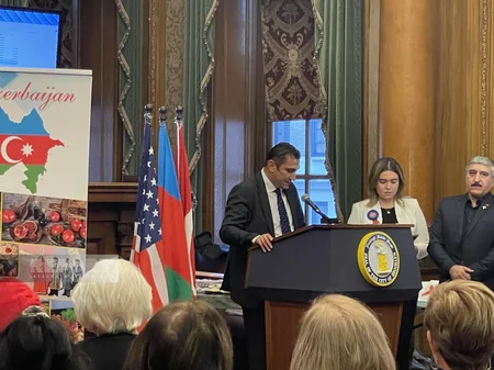 Borough president of Brooklyn signs Declaration on Victory Day of Azerbaijan