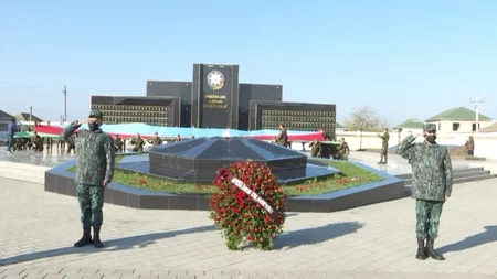 Neftçalada Zəfər yürüşü keçirilib