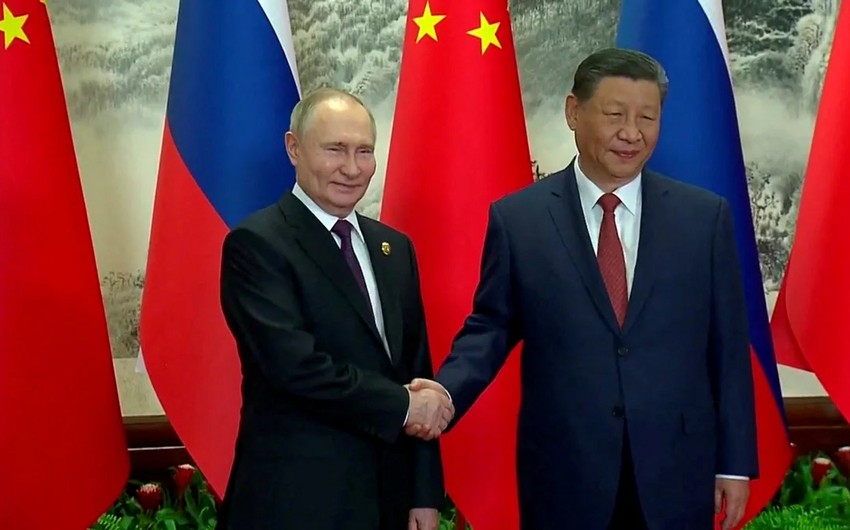 Rusiya Prezidenti Vladimir Putin Çində Si Cinpinlə görüşüb