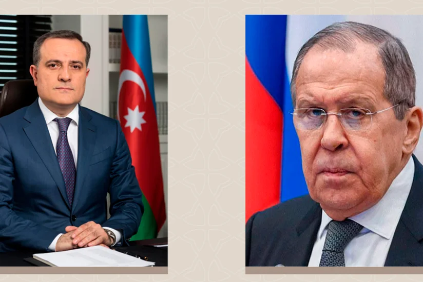 Состоялся телефонный разговор между главами МИД Азербайджана и России