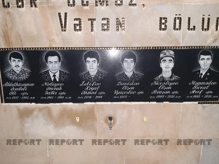 Oğuzda şəhidlərin xatirəsi əbədiləşdirilib