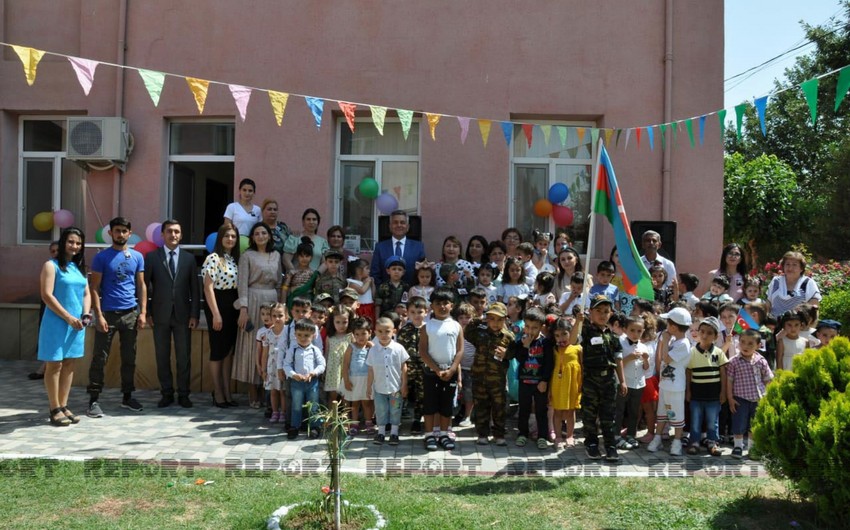 Biləsuvarda uşaqlarla bağlı tədbir keçirilib