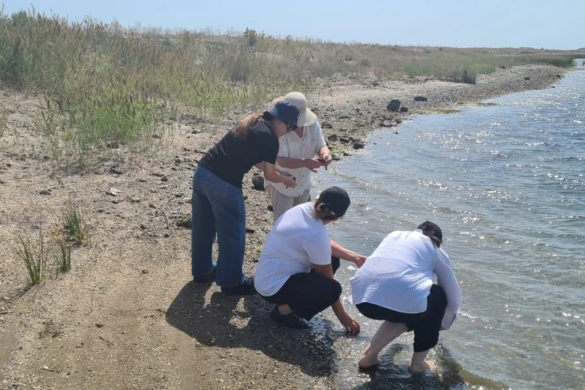 Şəhri-Gürganda XIX əsrə aid iki batmış gəminin qalıqları tapılıb