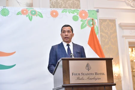 India's Republic Day celebrated in Baku