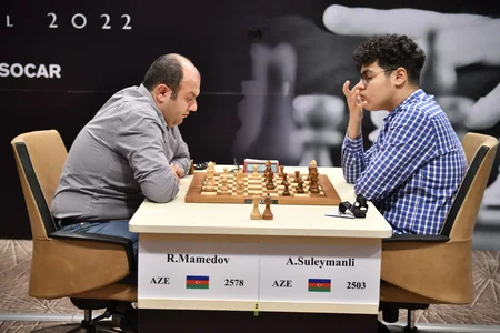 Vüqar Həşimov Memorialı-2022: Məmmədov 2-ci pillədə, Məmmədyarov yenə qələbəsiz qalıb