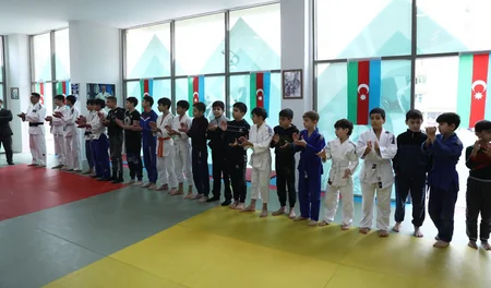 Daha bir cüdo zalının açılışı oldu - FOTO