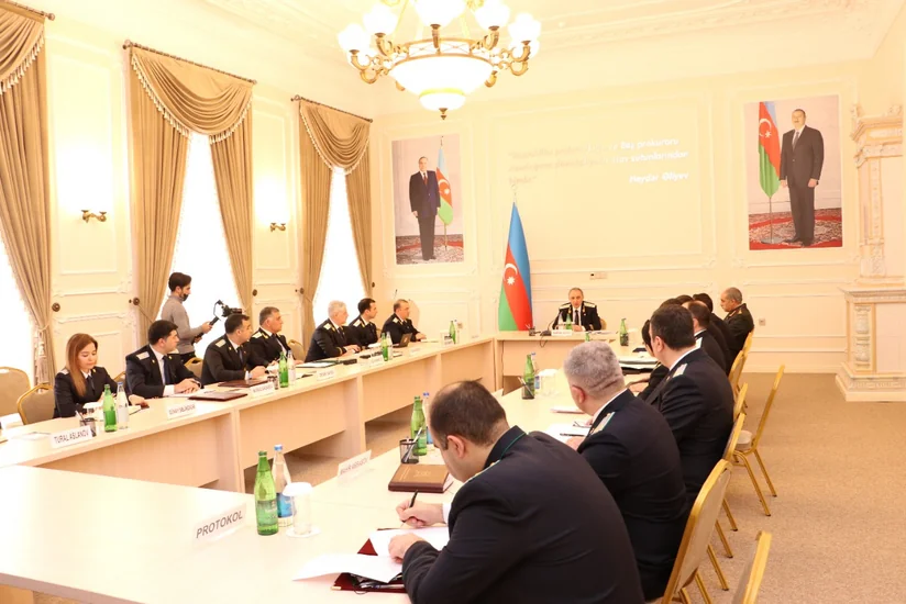 Kamran Əliyev kollegiya iclası keçirib