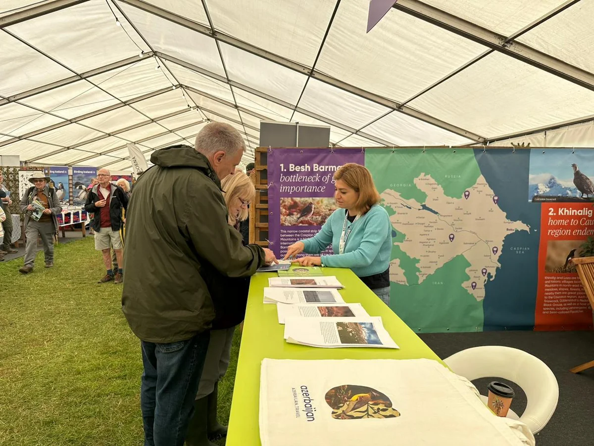Azerbaijan's ornithological tourism opportunities introduced in UK