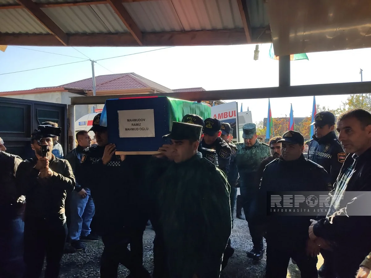 Zaqatalada Birinci Qarabağ müharibəsinin şəhidi Ramiz Mahmudov dəfn edilib - YENİLƏNİB