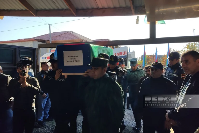 В Загатале простились с шехидом Первой Карабахской войны Рамизом Махмудовым