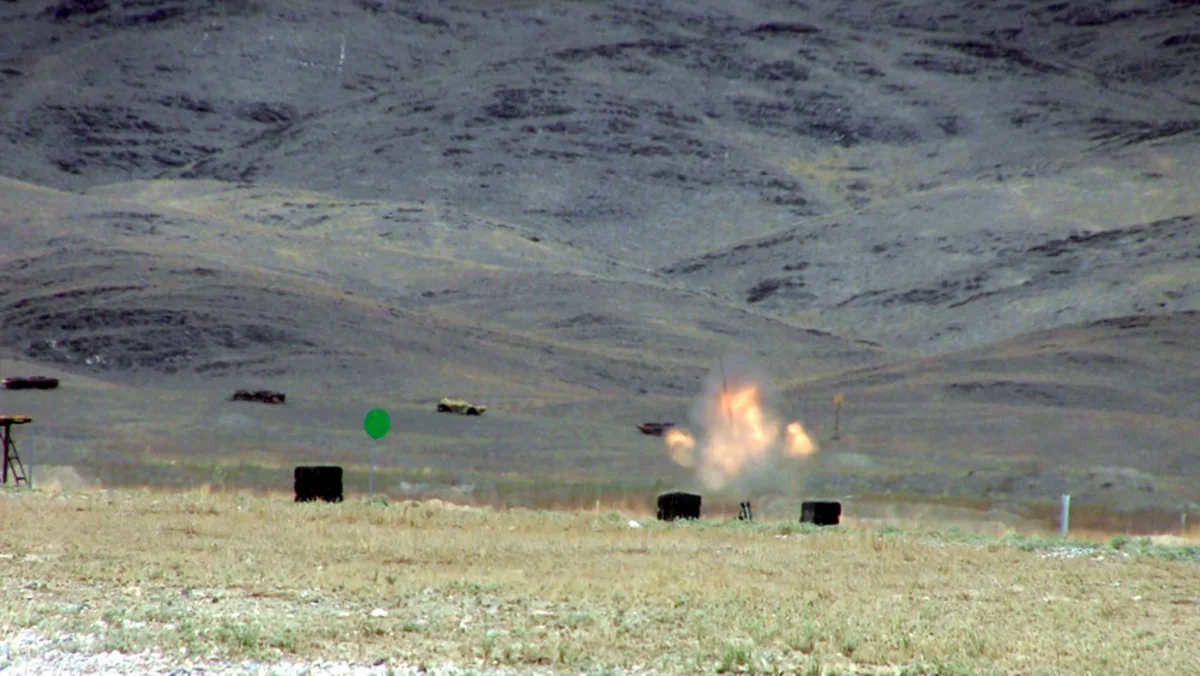 Azerbaijani artillerymen take third place in Kazakhstan