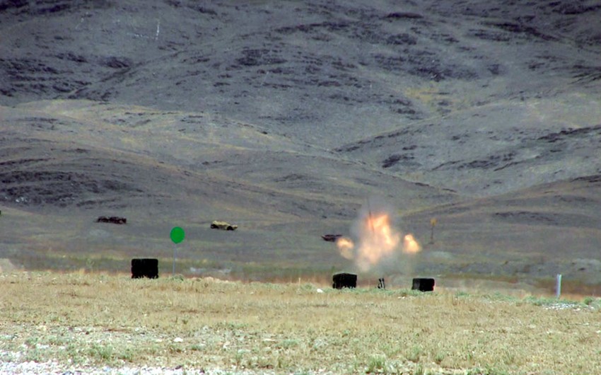 Azərbaycan artilleriyaçıları Qazaxıstanda 3-cü yeri tutub