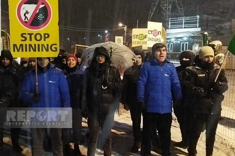 Protests on Khankandi-Lachin road enter their 28th day