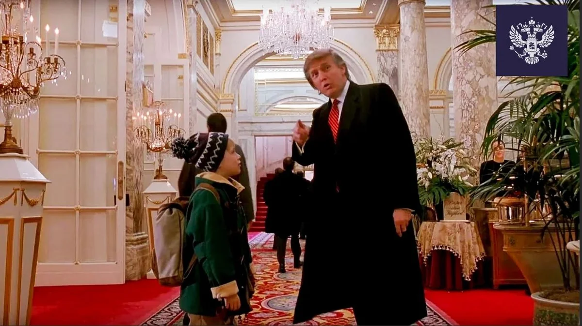 Donald Trampın Evdə tək-2 filmində necə yer alması məlum oldu