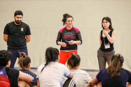 ABŞ-nin 14 güləş mütəxəssisi Azərbaycanda səfərdədir