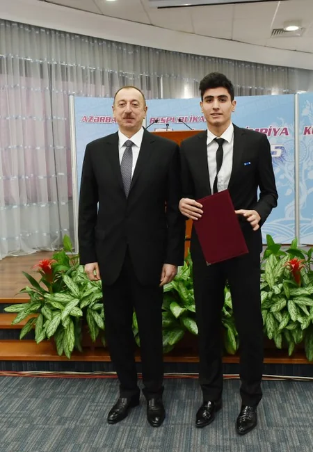 ​Prezident İlham Əliyev 2015-ci ilin idman yekunlarına həsr olunan mərasimdə iştirak edib