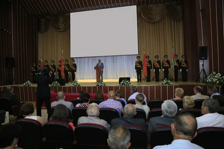Bakı Ali Ümumqoşun Komandirləri Məktəbinin məzunlarının ənənəvi görüşü keçirilib - FOTO