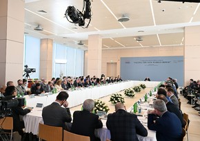 International Forum themed “Facing the New World Order” held at ADA University with participation of President Ilham Aliyev