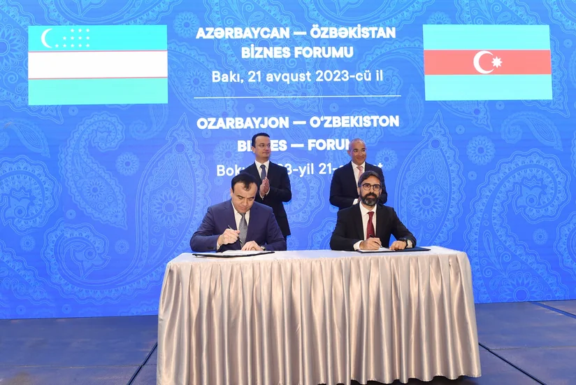 Президент SOCAR встретился с председателем правления ”Узбекнефтегаза