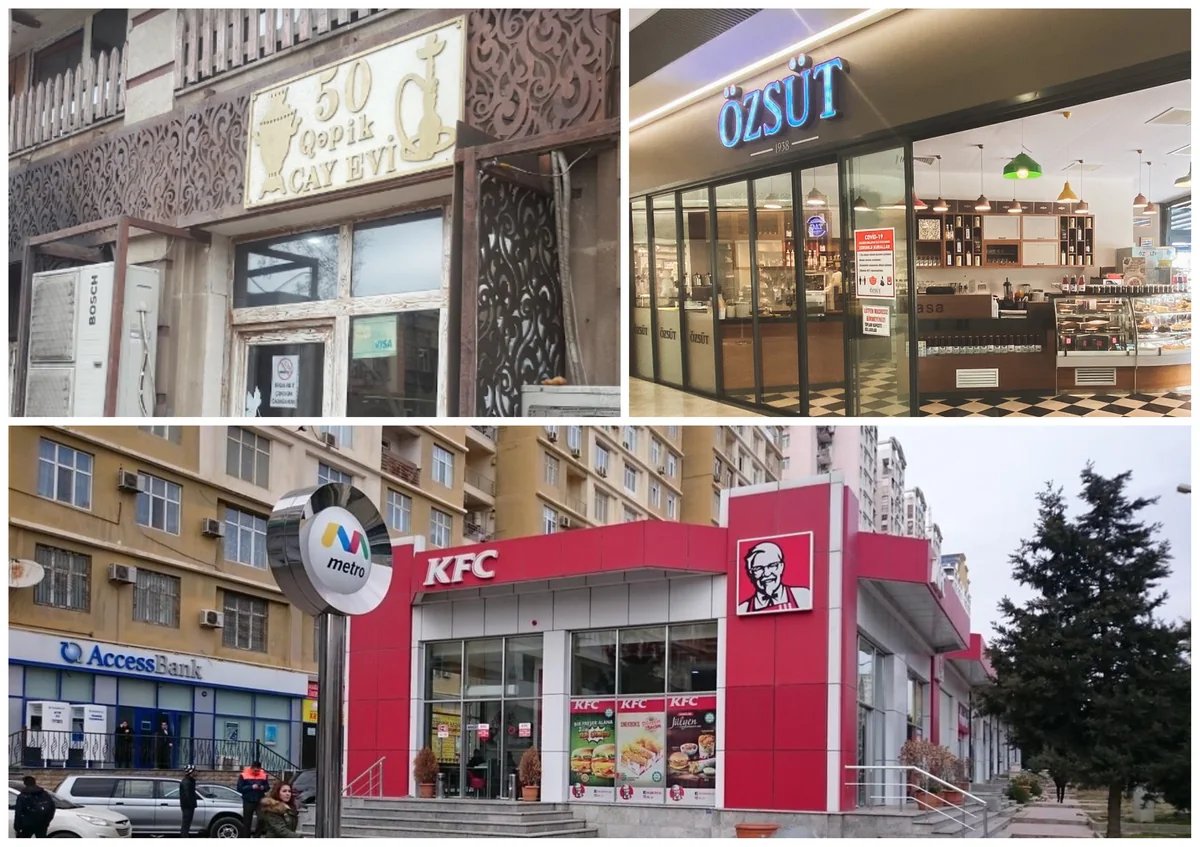 Özsüt, KFC restoranı və 50 qəpik çay evində nöqsanlar aşkarlandı - TAM SİYAHI