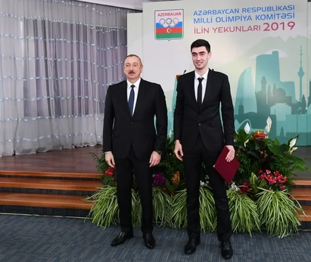 Prezident İlham Əliyev 2019-cu ilin idman yekunlarına həsr olunan mərasimdə iştirak edib - YENİLƏNİB