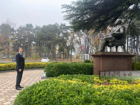 Heydər Əliyevin xatirəsi Gürcüstanda yad edilib