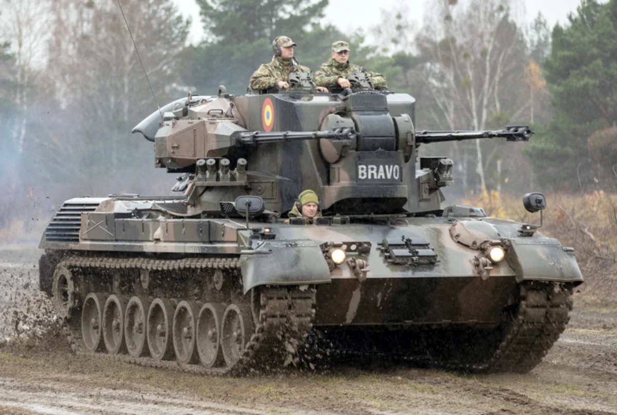 Берлин передал Киеву 30 самоходных зенитных установок Gepard
