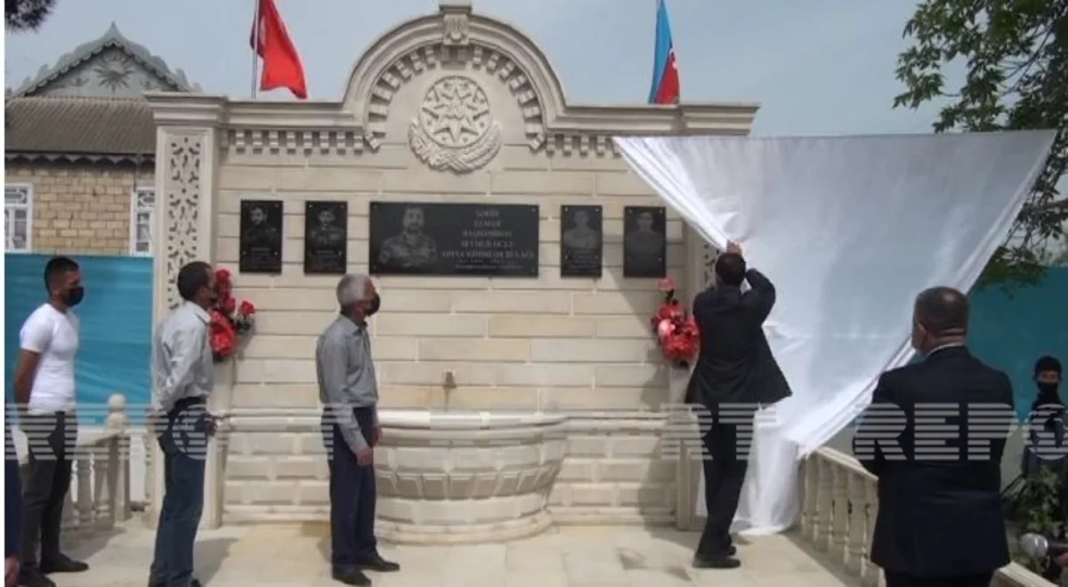 Salyanda Vətən müharibəsi şəhidinin adına bulaq istifadəyə verilib