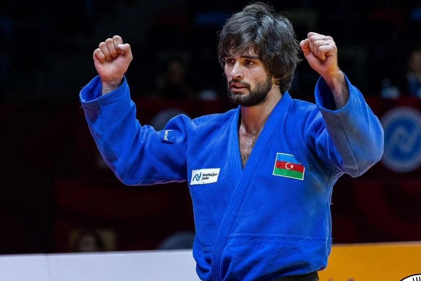 Azərbaycan cüdoçusu Böyük Dəbilqədə qızıl medal qazanıb - YENİLƏNİB