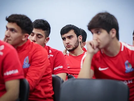 Azərbaycan millisinin üzvləri üçün məşğələ keçirildi