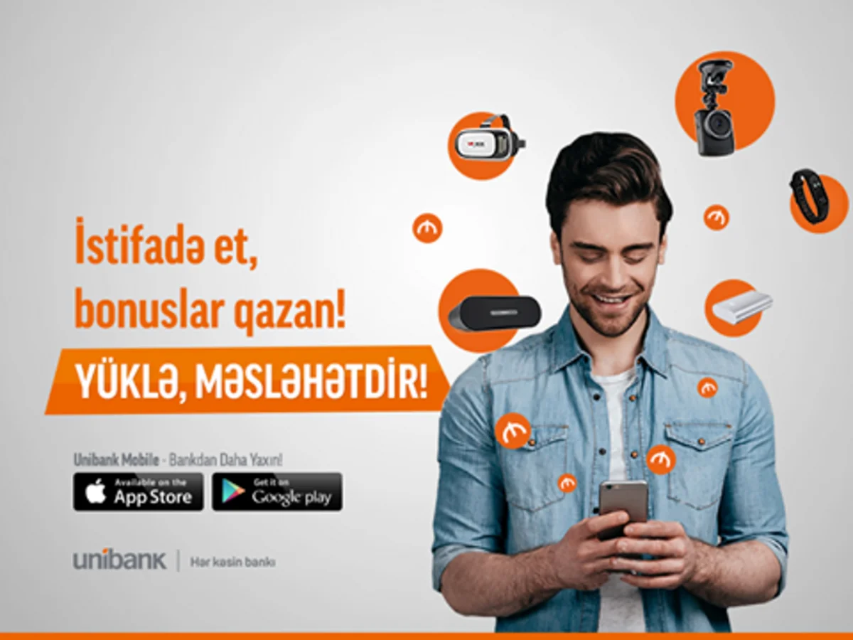 Unibank Mobilea yeni funksiyalar əlavə edilib