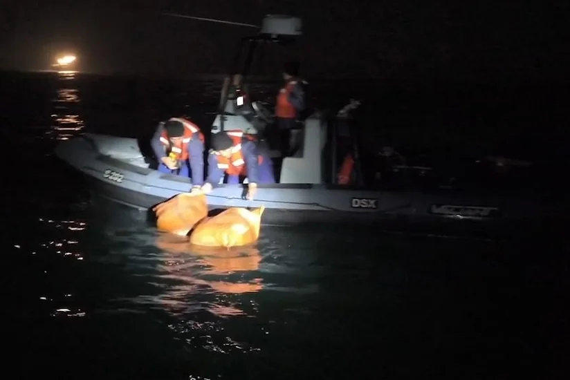 Xəzər dənizi ilə 23 kiloqramdan artıq narkotikin Azərbaycana keçirilməsinin qarşısı alınıb