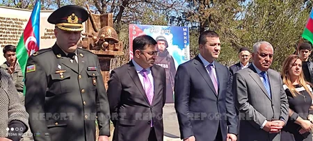 Qubada şəhid jurnalist Məhərrəm İbrahimovun anım mərasimi keçirilib